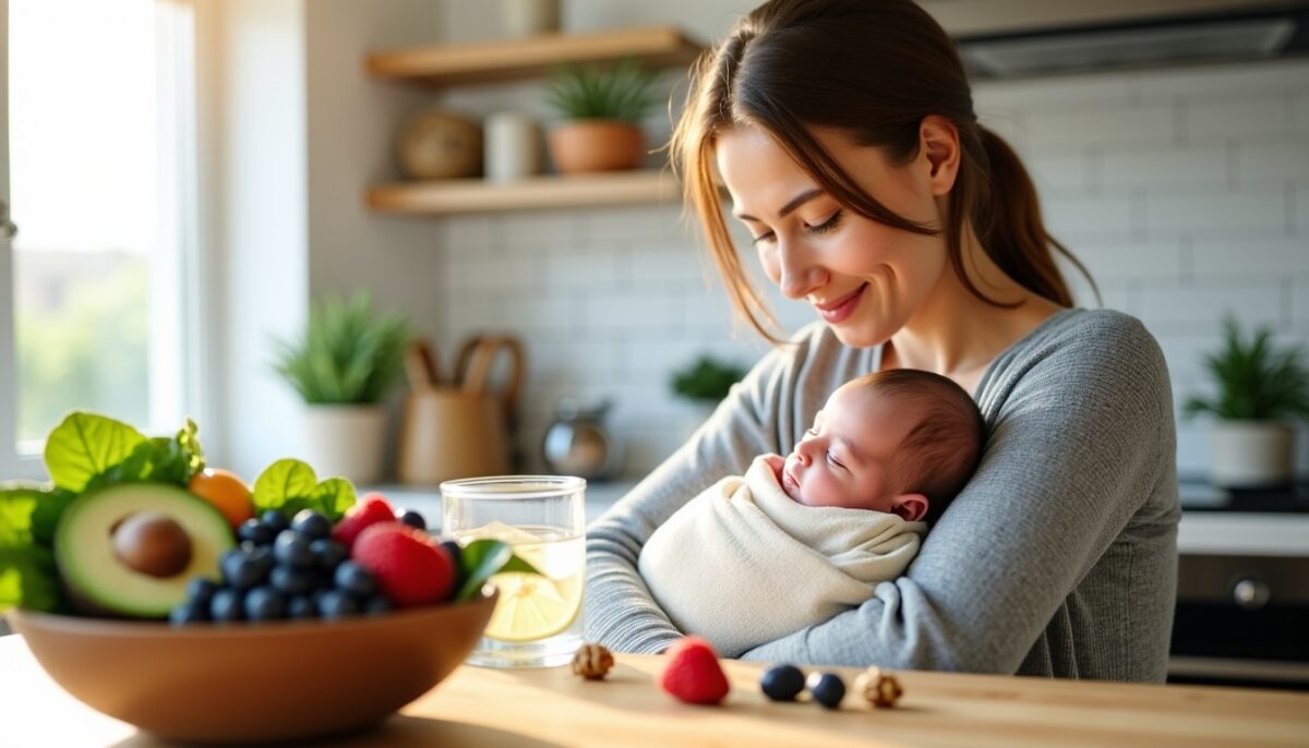 Bien-être émotionnel post-partum : nutriments pour soutenir le moral, sans promesses excessives